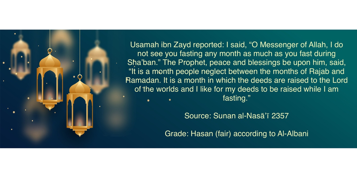 The importance of Shaaban